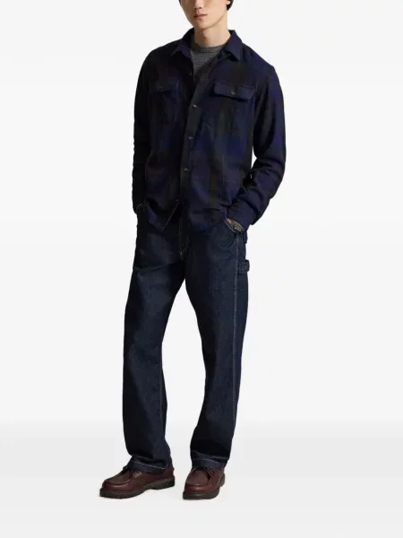 Μάλλινο polo Polo Ralph Lauren με κέντημα με κορδόνι πράσινο