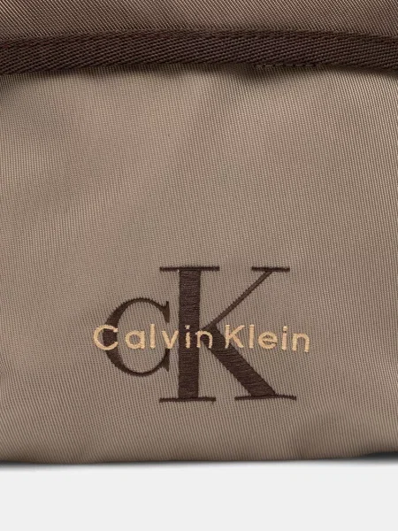 Calvin Klein Válltáska Bold Clrblk Square Crossobdy Barna bézs