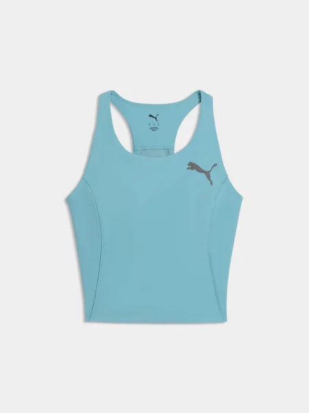 Спортивна майка PUMA W Lightspeed Crop Top комбінований верх синій