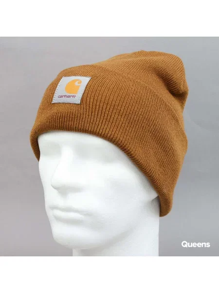 Haftowany zegarek Carhartt Wip brązowy