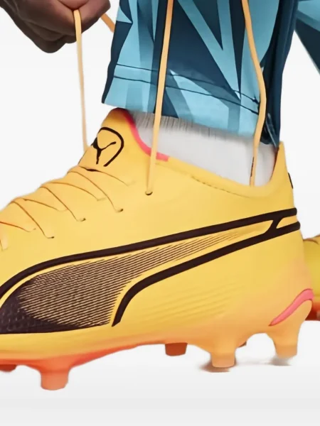 Sneakerși Puma portocaliu