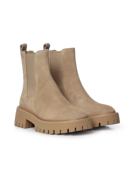 Botki Michael Kors zamszowe brązowe