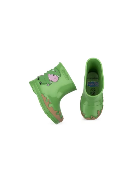 Botki dziecięce Mini Melissa zielone
