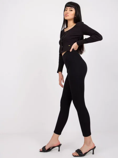 Leggings Rue Paris negru