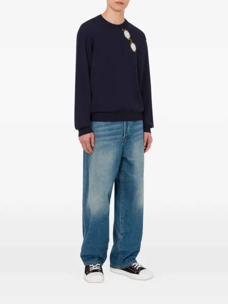 Sluneční brýle Moschino modré