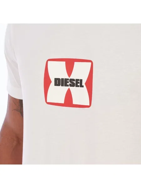 Tricou Diesel alb