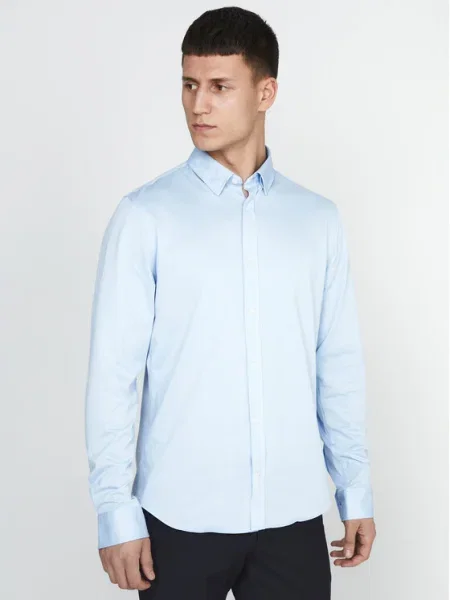 Matinique Košeľa Trostol nebesky modrá