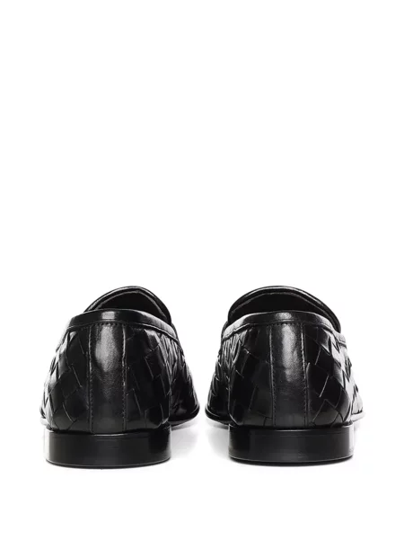 Pantofi loafer Galliano din piele negru