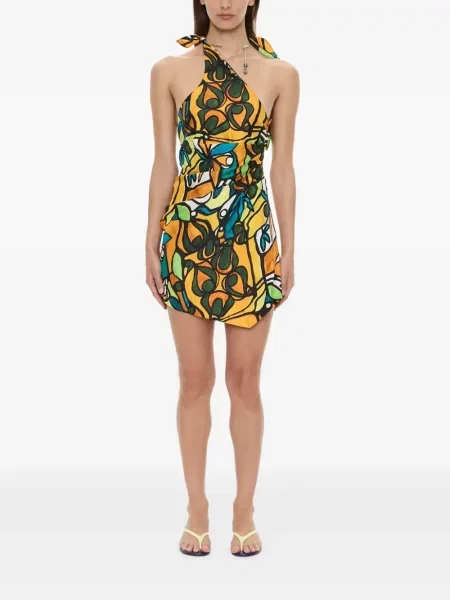 Rochie mini Christopher Esber galben