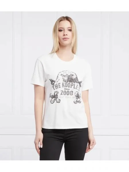 The Kooples Tricou alb