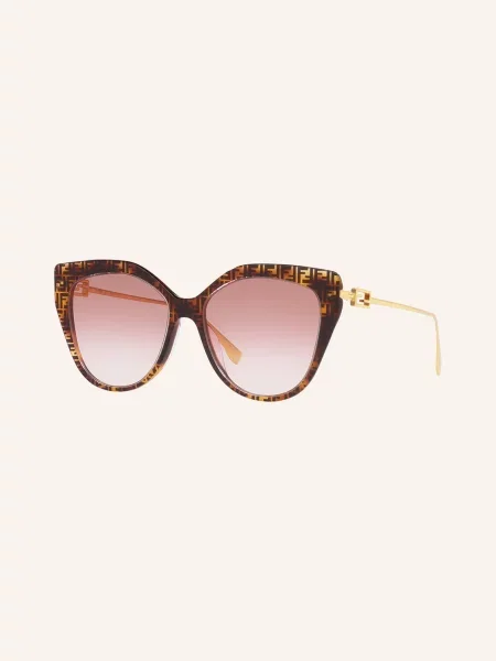 Fendi Sluneční Brýle havana/ přechod hnědá