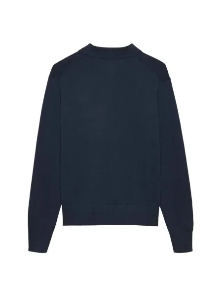 Tommy Jeans Sveter Essential Tmavomodrá modrá