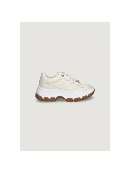 Guess Sneakersy FLFBRT Écru biela