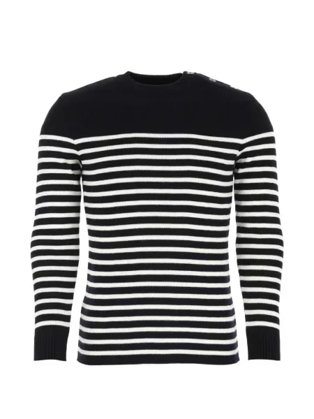 Pulover Saint James cu dungi albastru