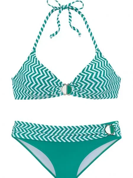 JETTE Bikini smaragd bela