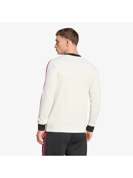T-shirt adidas Mufc Og Ls Off White S biała