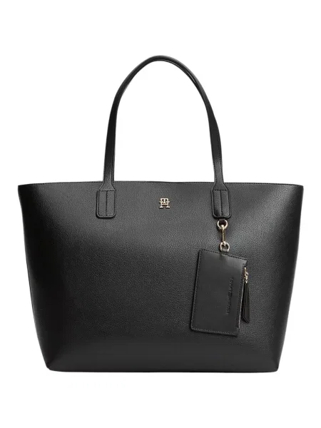 Kabelka Tommy Hilfiger Icon Tote Black Universal černá