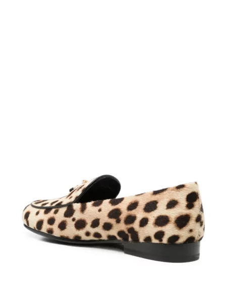 Pantofi loafer Tory Burch cu imagine cu model leopard