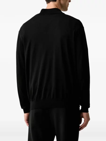 Pulover Paul & Shark tricotate negru