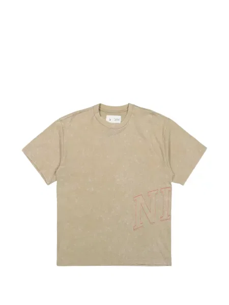 Fleecové běžecké kraťasy Nike s vázáním červené