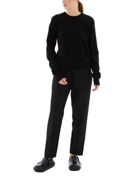 Kašmírový svetr Jil Sander černý