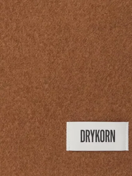 Fular Drykorn cu franjuri maro