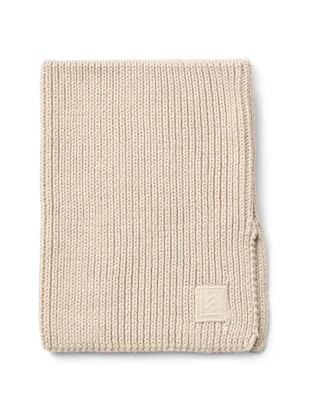 Liewood Detský šál komín Mathias Neckwarmer béžová