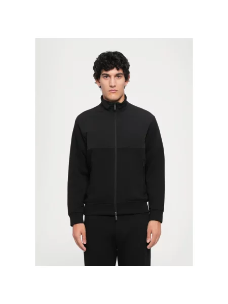 Armani Exchange bluza rozpinana czarna
