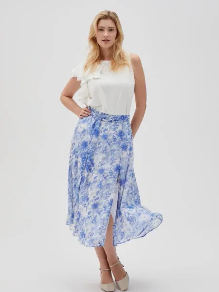 Spódnica Marisse niebieska