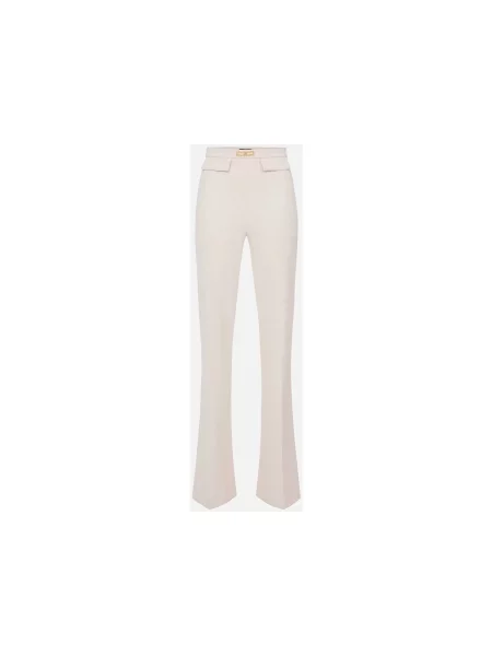 Pantaloni Elisabetta Franchi alb
