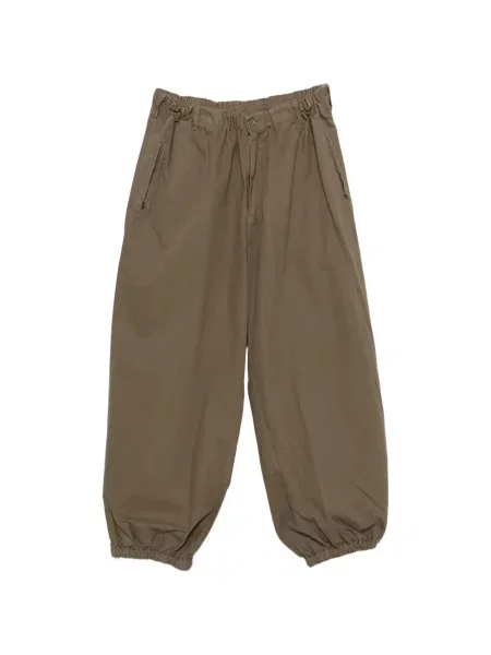 Pantaloni Entire Studios cu cordon verde