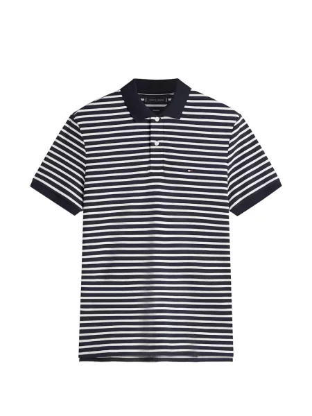 Tricou polo Tommy Hilfiger negru