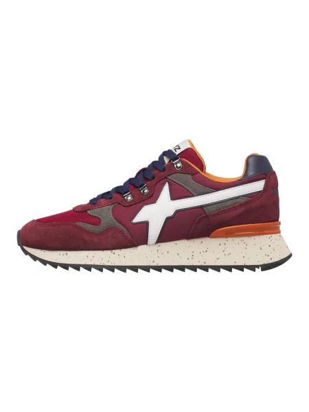 Sneakersy W6yz zamszowe czerwone