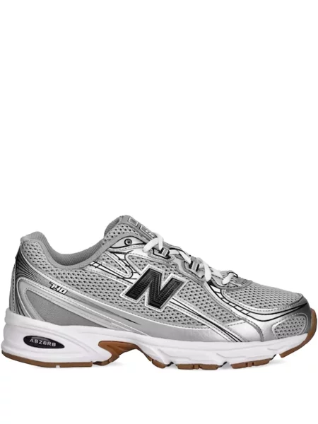 Nėriniuotos sportbačiai New Balance su raišteliais pilka