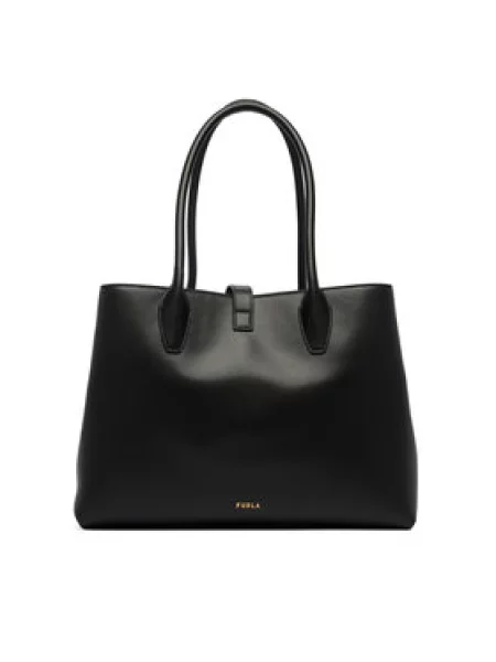 FURLA Shopper táska GOCCIA fenyő fekete