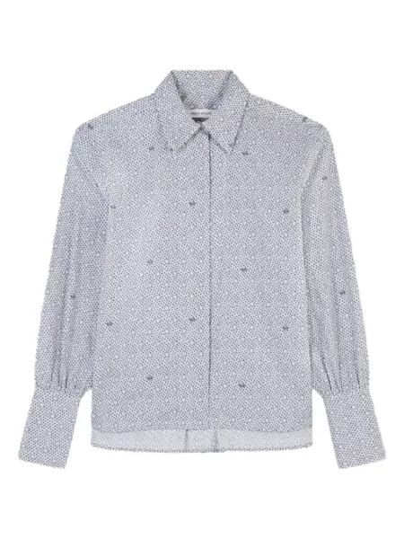 Cămașă Maison Kitsune cu imagine alb