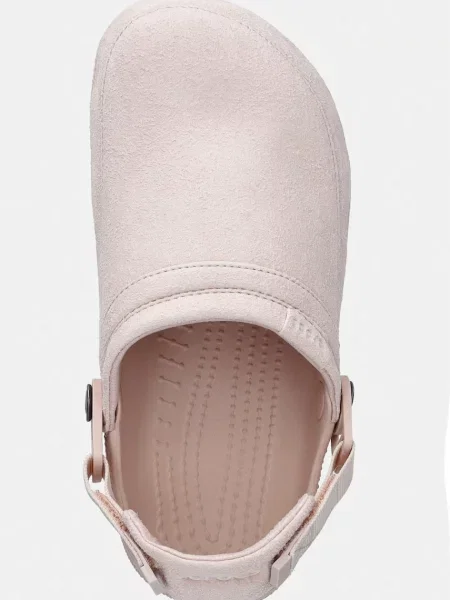 Замшевые классические шлепанцы Crocs