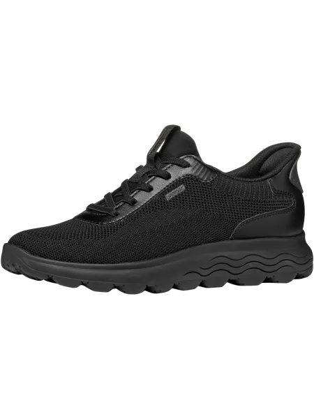 Sneakerși Geox negru