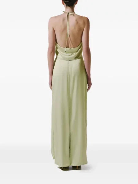 Fusta maxi Baobab asimetrică verde