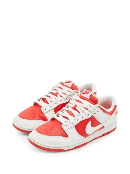 Sneakerși Nike Dunk din piele roșu