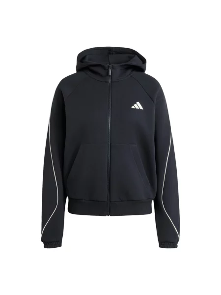 ADIDAS SPORTSWEAR Sportski gornji dio trenirke Stadium crna bijela