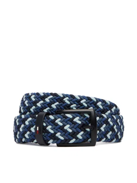 Tommy Hilfiger Curea pentru Bărbați Bleumarin albastru