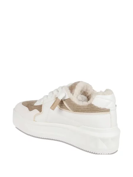 Sneakerși Valentino Garavani din piele alb