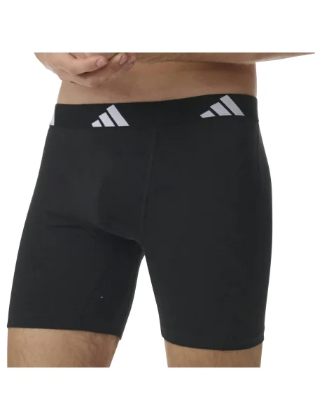 ADIDAS ORIGINALS Boxeralsók szürke / fekete fehér