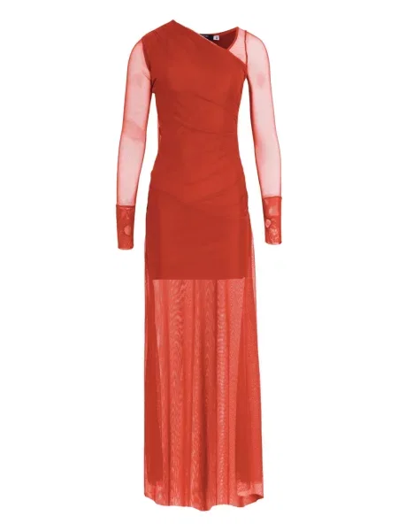 Rochie maxi Amir Slama plasă de costum roșu