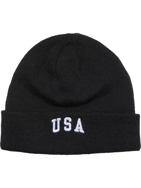 Mister Tee Čepice USA černá bílá