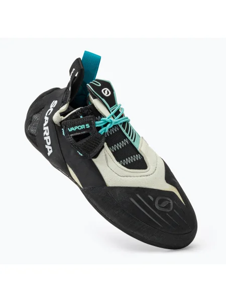 Дамски обувки за катерене Scarpa Vapor S черен-сив черно