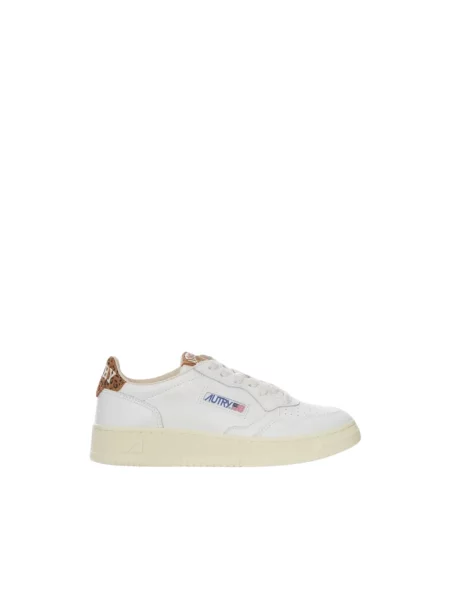 Sneakersy Autry skórzane białe