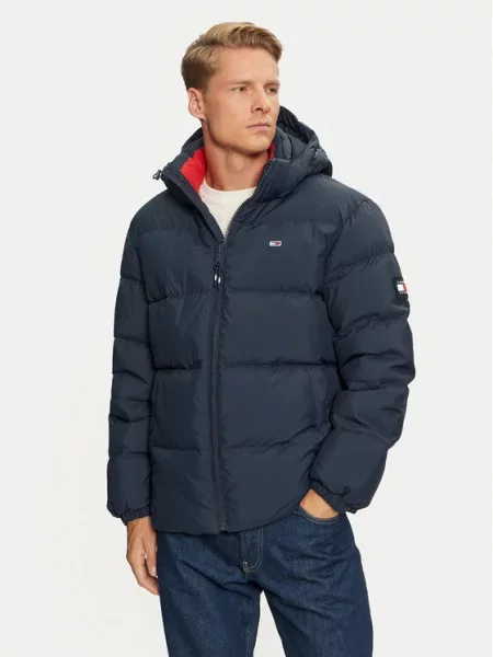 Tommy Jeans Kurtka puchowa Essential granatowy