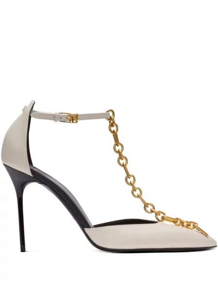 Pantofi cu toc Balmain din piele
